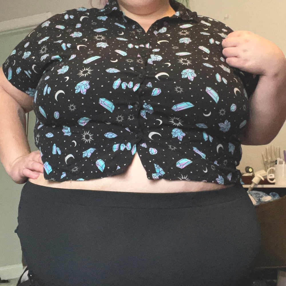 Crystal Sun/Moon Top